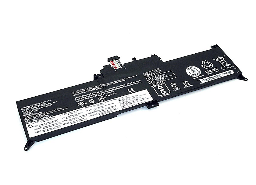 Аккумуляторная батарея для ноутбука Lenovo ThinkPad New S1 2018 (01AV434) 15.2V 3355mAh