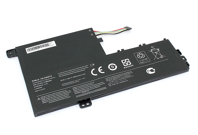 Аккумуляторная батарея для ноутбука Lenovo IdeaPad 320S-14IKB (L15M3PB0) 11.25V 3600mAh OEM