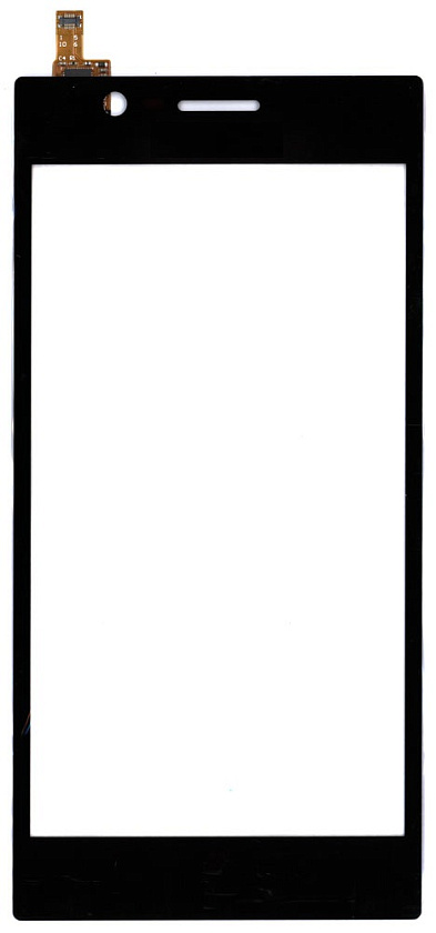 Сенсорное стекло (тачскрин) для Lenovo K900 черное