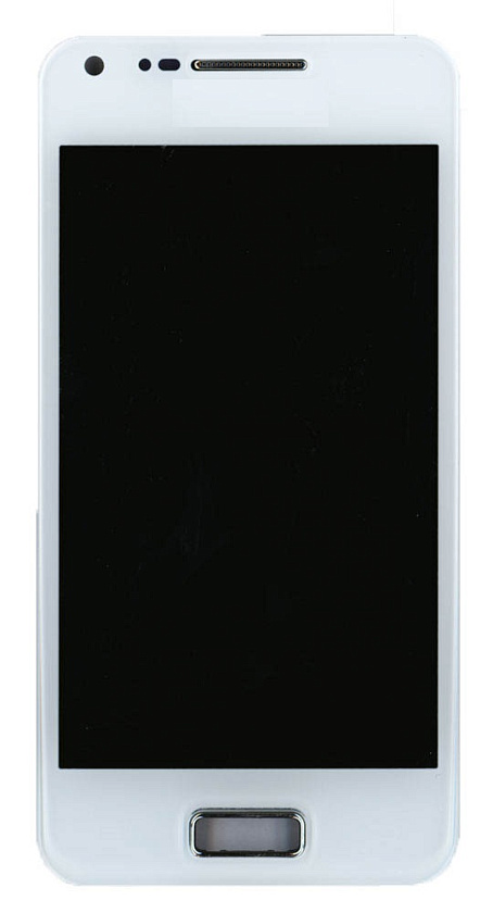 Дисплей для Samsung Galaxy S Advance GT-I9070 белый с рамкой