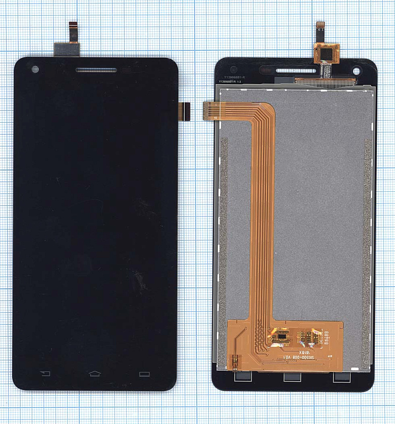 Дисплей для Philips Xenium V377 черный