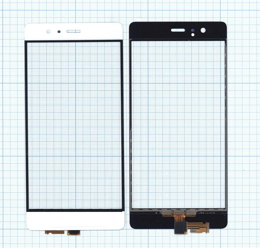 Сенсорное стекло (тачскрин) для Huawei P9 белое