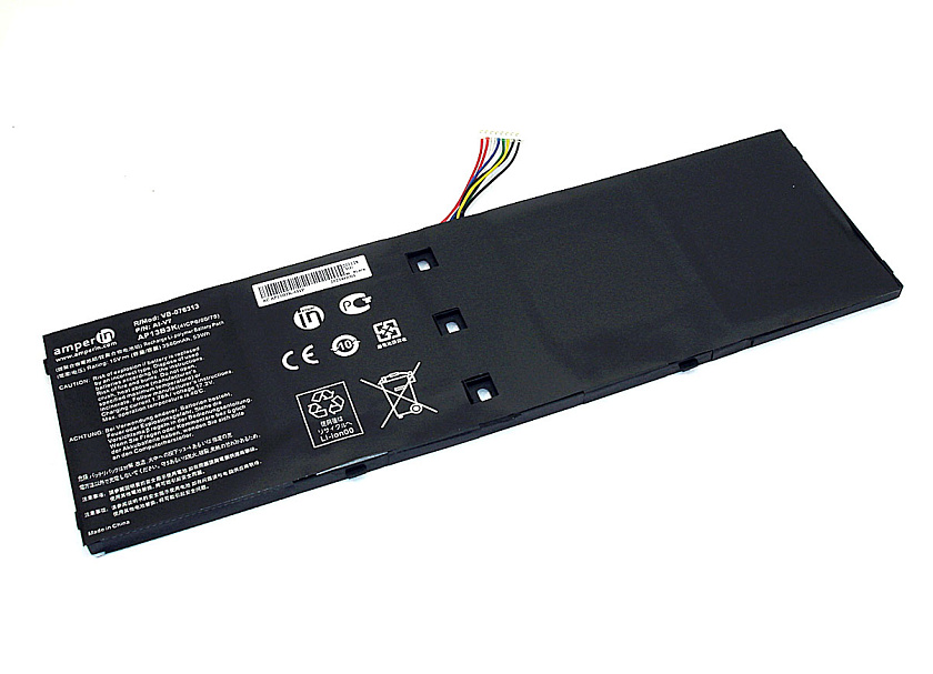 Аккумуляторная батарея Amperin для ноутбука Acer Aspire V7-482 (AP13B3K) 3560mAh 53Wh AI-V7