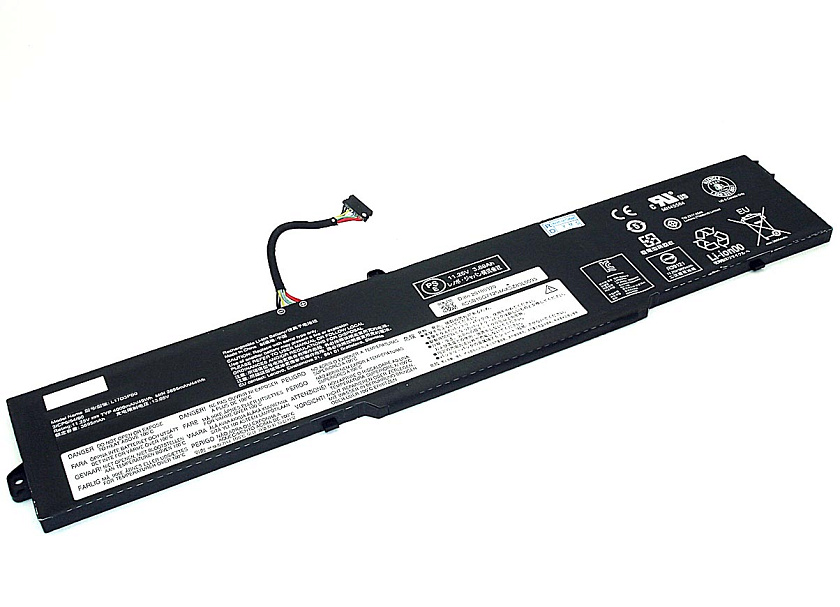 Аккумуляторная батарея для ноутбукa Lenovo IdeaPad 330-17ICH (L17C3PBO) 11.4V 3970mAh 45Wh черная