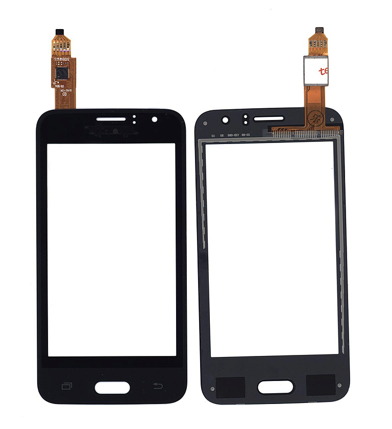 Сенсорное стекло (тачскрин) для Samsung Galaxy J1 (2016) SM-J120F черное