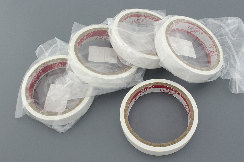 Изолента 20 мм 20 м белая 5 шт