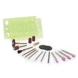 Ручная мини дрель Pro'sKit PT-5202F с набором насадок