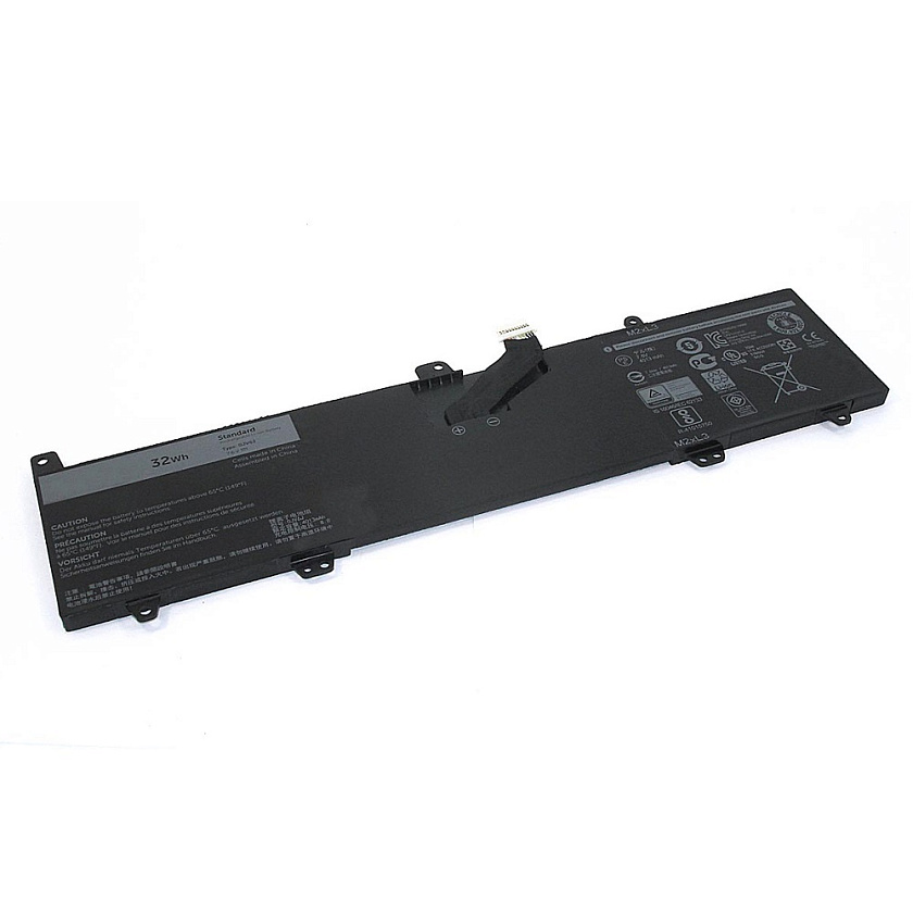 Аккумуляторная батарея для ноутбука Dell Inspiron 3168 7.6V 32Wh 0JV6J