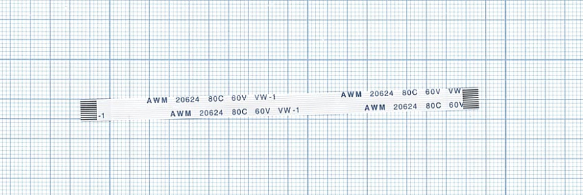 Шлейф универсальный 10pin, шаг 0.5мм, длина 10см