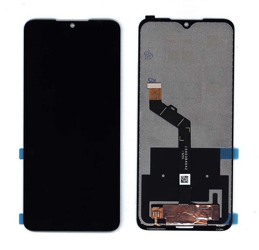 Дисплей для Nokia 7.2 черный