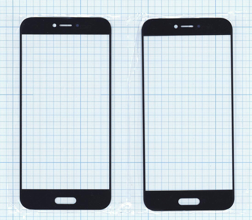 Cтекло для Xiaomi Mi5C чёрное