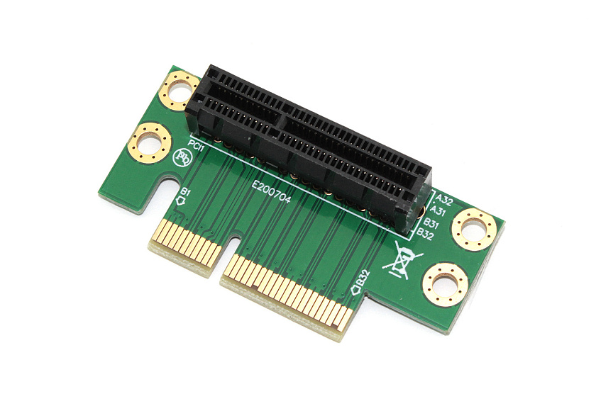 Переходник угловой PCIe x4