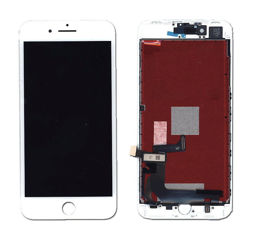 Дисплей для Apple iPhone 8 Plus в сборе с тачскрином (AAA) белый