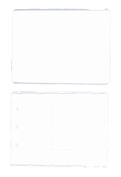 Задняя крышка аккумулятора для Lenovo A3000 белая