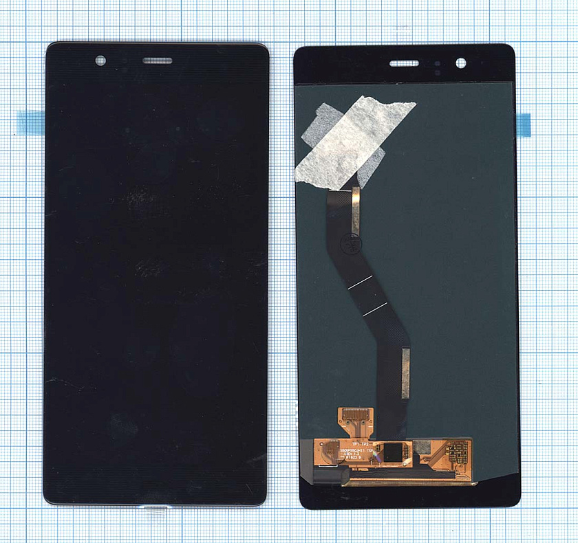 Дисплей для Huawei P9 Plus черный