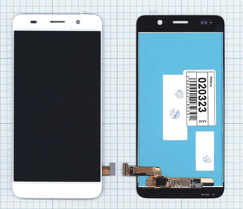 Дисплей для Huawei Ascend Y6 белый