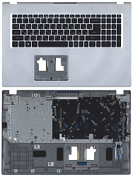 Топкейс для Acer Aspire A517-52 серебристый