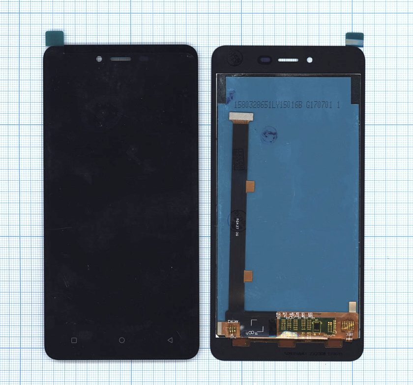 Дисплей для Highscreen Prime L черный