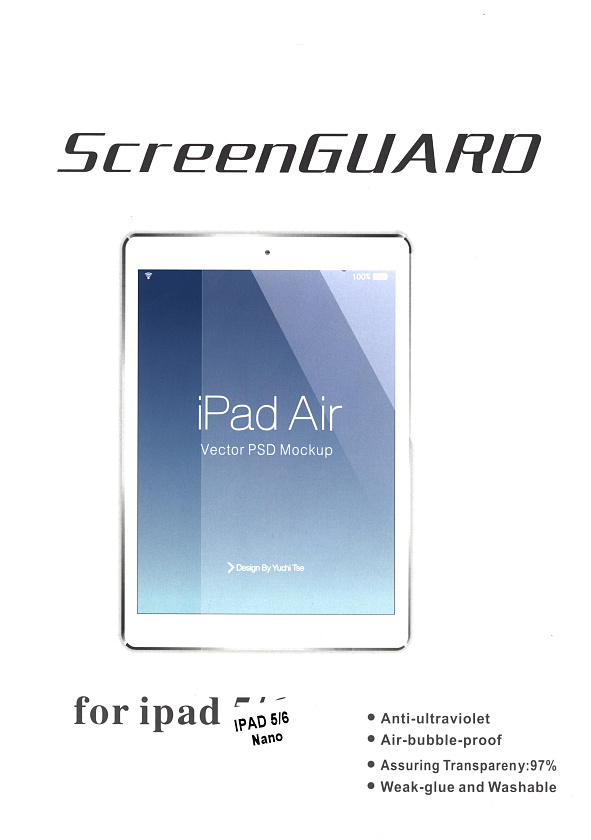 Защитная пленка iPad 5