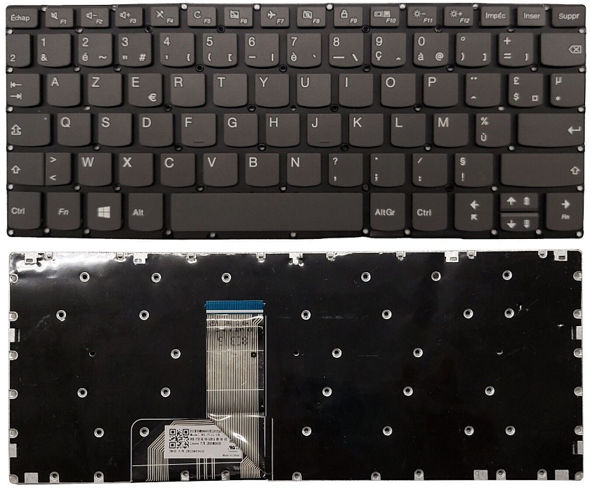 Клавиатура для ноутбука Lenovo Yoga 330-11IGM черная