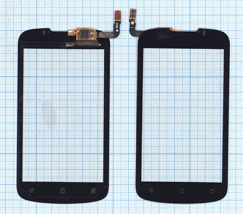 Сенсорное стекло (тачскрин) для Huawei Ascend G300 черный