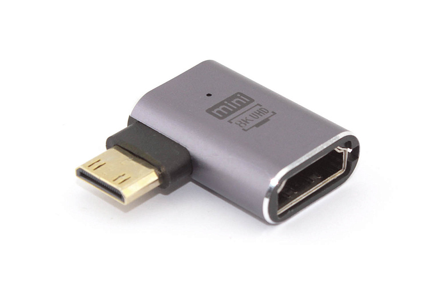 Переходник mini  HDMI  на HDMI вправо