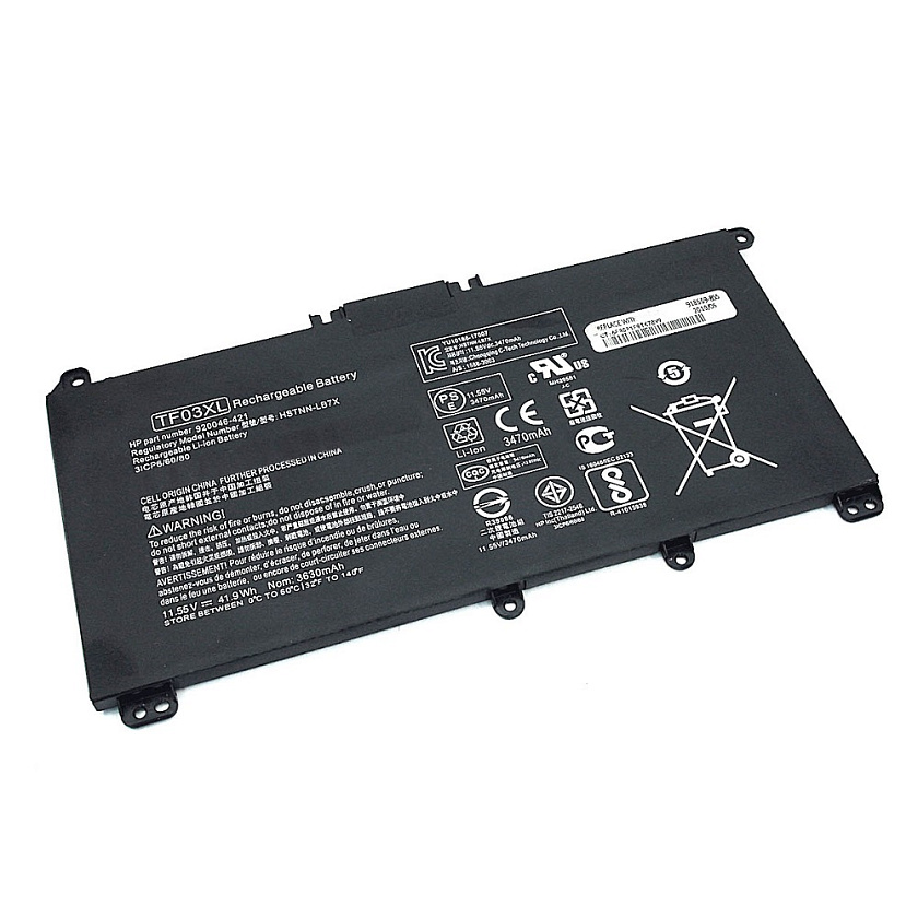 Аккумуляторная батарея для ноутбука HP 15-CC 15-CD (TF03XL) 11.55V 41.7Wh