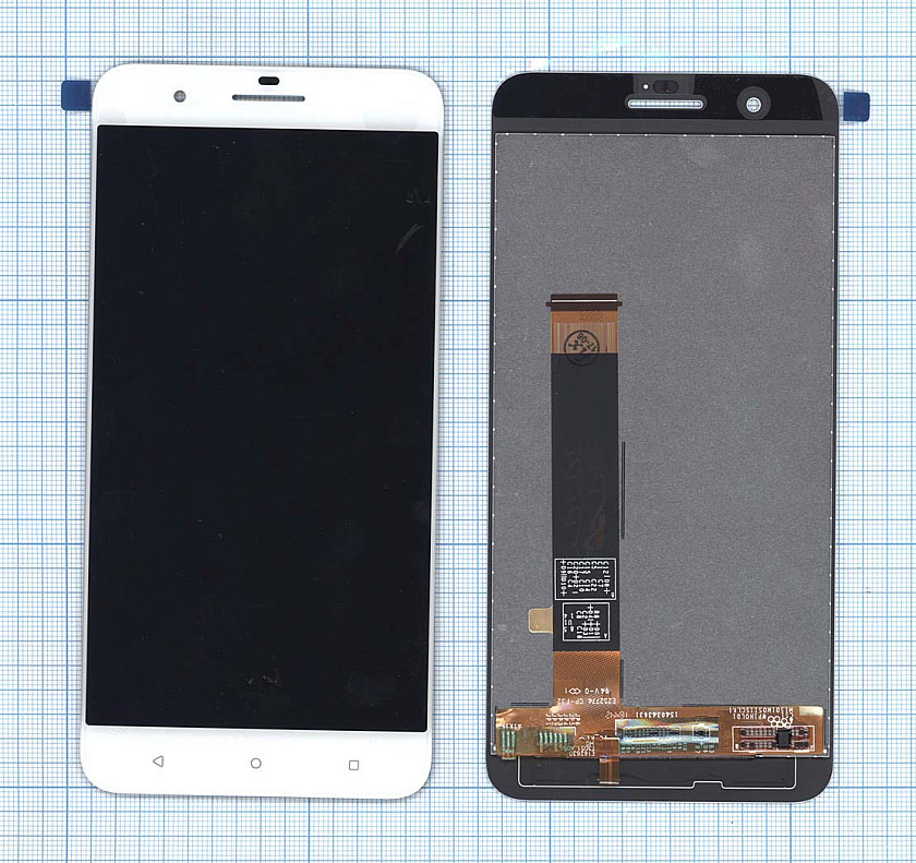 Дисплей для HTC One X10 белый