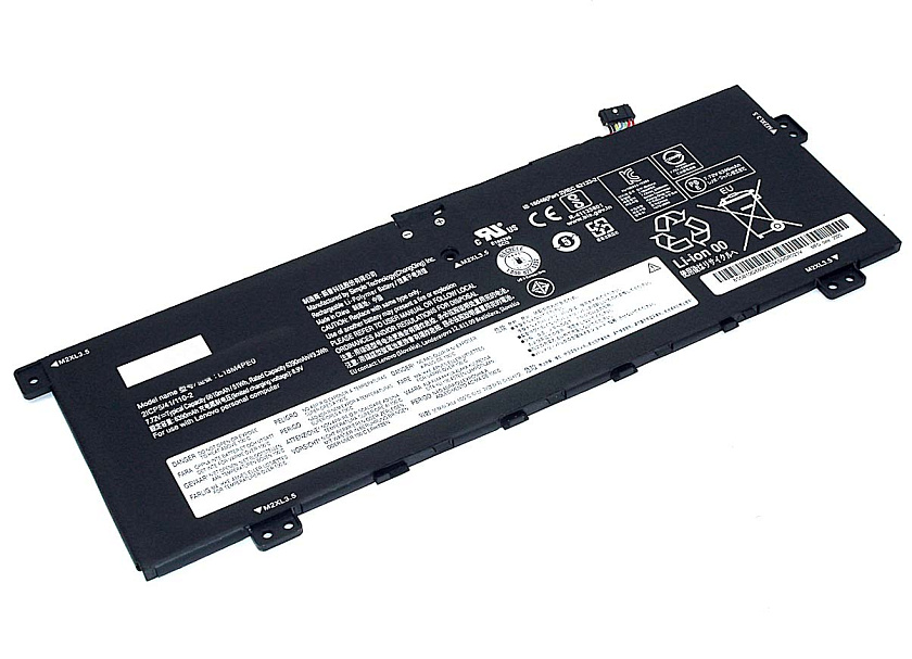 Аккумуляторная батарея для ноутбука Lenovo Yoga C740-14IML (L18M4PE0) 7.72V 6610mAh