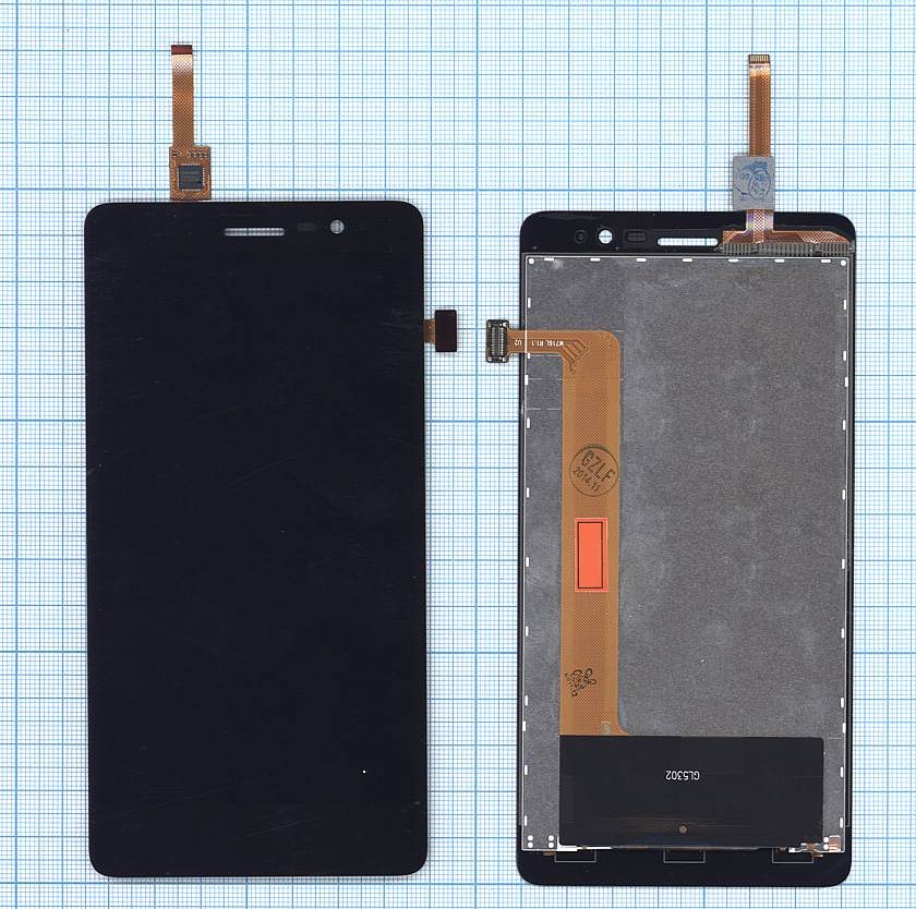 Дисплей для Lenovo S860 черный