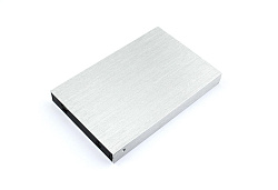 Бокс для жесткого диска 2,5" алюминиевый USB 2.0 DM-2512 серебристый