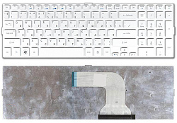 Клавиатура для ноутбука Acer Aspire 5943 5943G 8943 8943G 8950 5950 серебристая