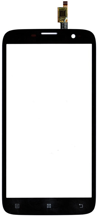Сенсорное стекло (тачскрин) для Lenovo A850 черное