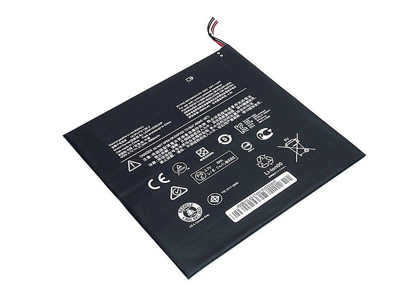 Аккумуляторная батарея для ноутбука Lenovo IdeaPad Miix 300 (5B10J80112) 3.7V 7000mAh Li-Pol черная