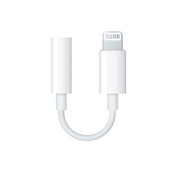APPLE Lightning to 3.5mm Jack Adapter (Адаптер Lightning/выход 3,5 мм для наушников) OEM