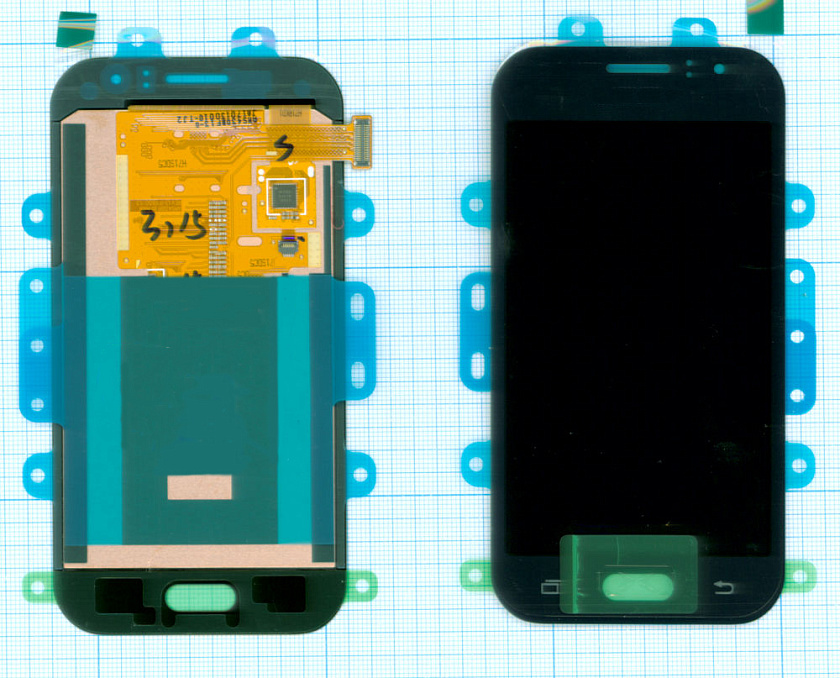 Дисплей для Samsung Galaxy J1 Ace SM-J110H черный