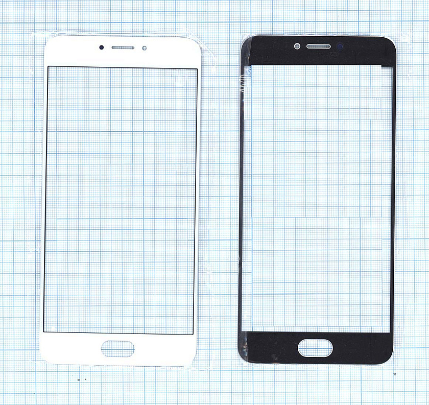 Стекло для Meizu Pro 6 белое