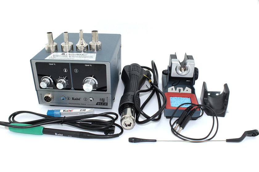 Паяльная станция Kaisi 8521P 2 в 1	