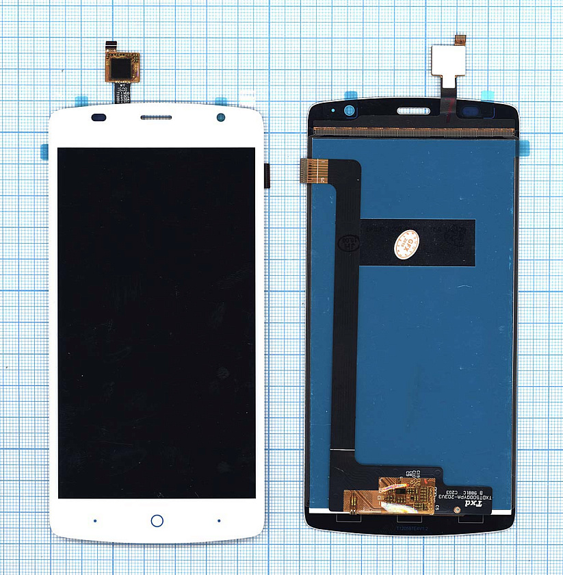 Дисплей для ZTE Blade L5 Plus белый