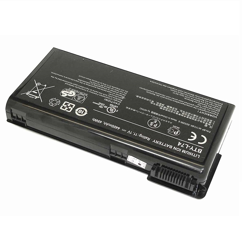Аккумуляторная батарея для ноутбука MSI CX620 CX623 (BTY-L74) 4400mAh