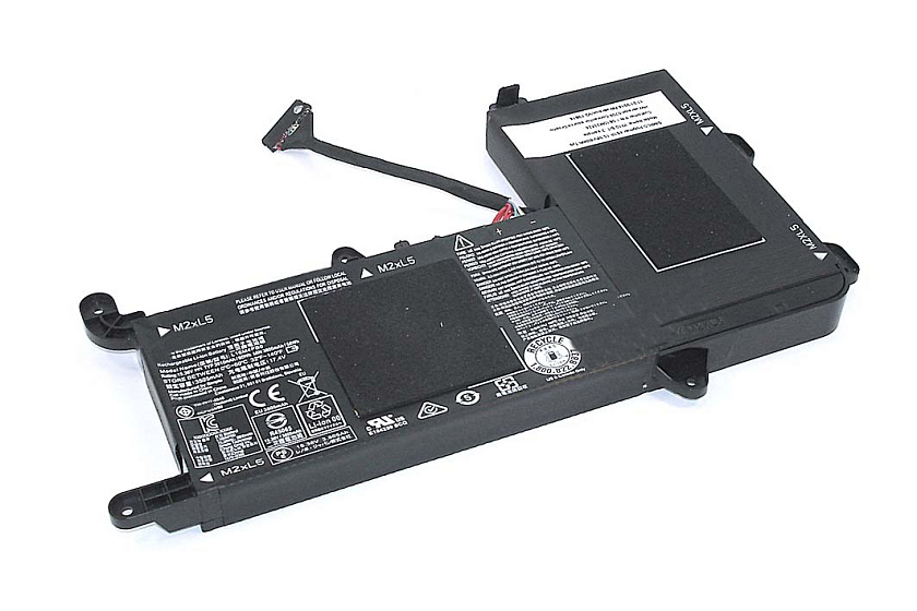Аккумуляторная батарея для ноутбука Lenovo Y720-15 (L16S4TB0) 15.36V 60Wh 3805mAh