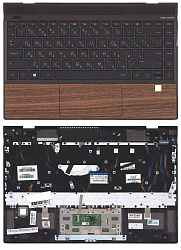 Топкейс для HP Envy 13-AQ коричневый