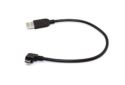 Кабель USB  Type A на Micro USB угол влево  0,25 м