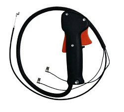 Ручка газа в сборе для бензокосы, триммера Stihl FS38, FS45, FS55 без трубки
