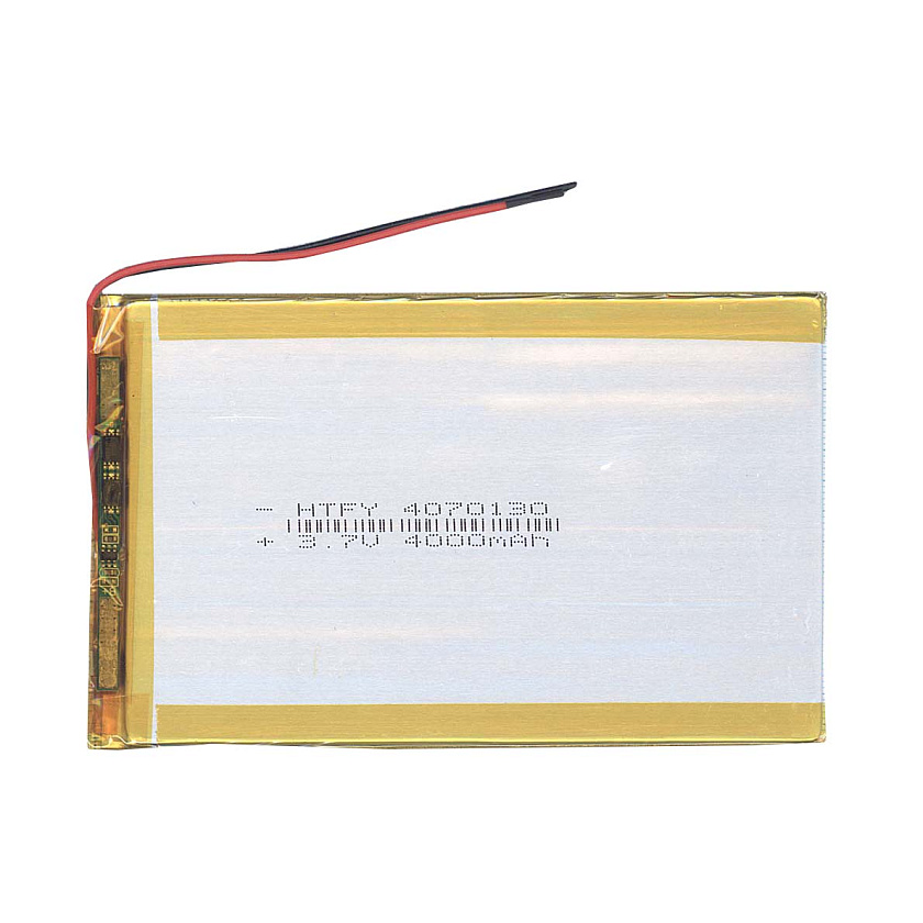 Аккумулятор Li-Pol (батарея) 4*70*130мм 2pin 3.7V/4000mAh