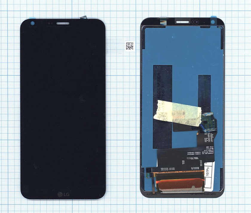 Дисплей для LG Q6 M700AN черный