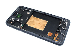 Дисплей для Samsung Galaxy A55 5G SM-A556B в сборе с тачскрином и рамкой синий (orig lcd)