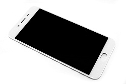Дисплей для OPPO R9s в сборе с рамкой белый