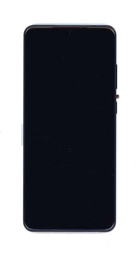 Дисплей для Samsung Galaxy S20 Ultra SM-G988B черный с рамкой