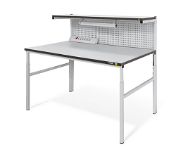 Стол радиомонтажника антистатический Viking VKG-L, упрощённый 1200х700